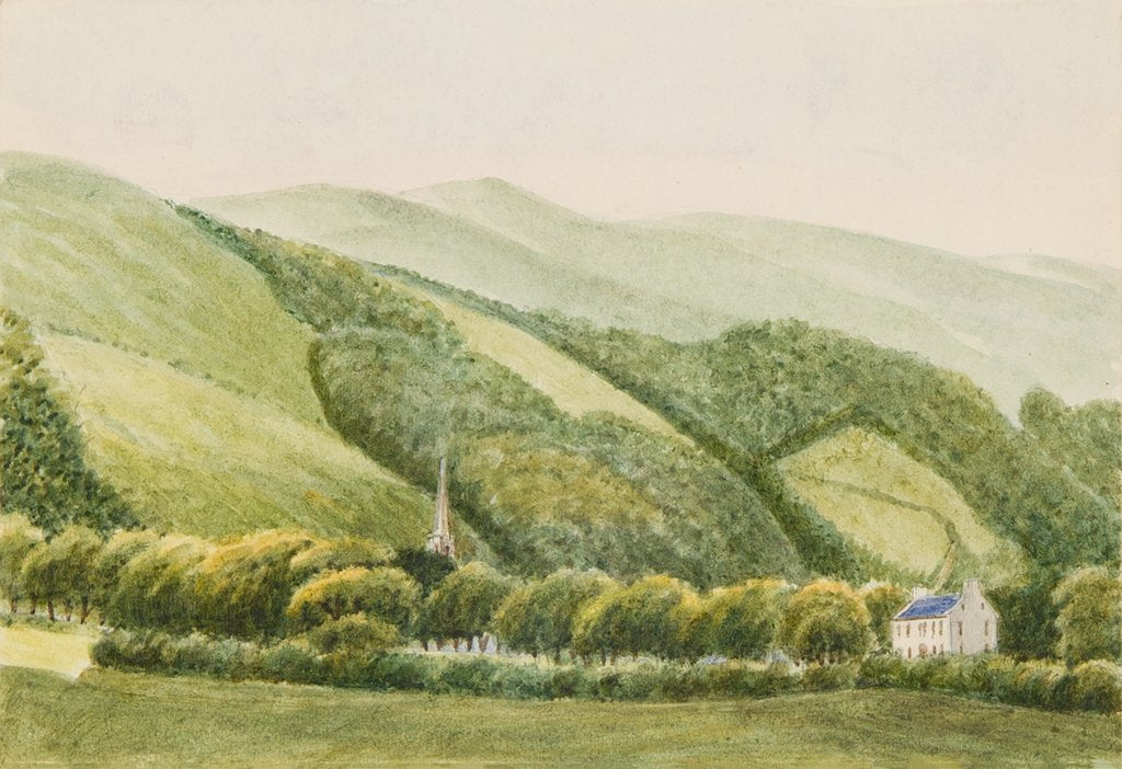 Detail of Ballakillingan and Lezayre Church by Unknown