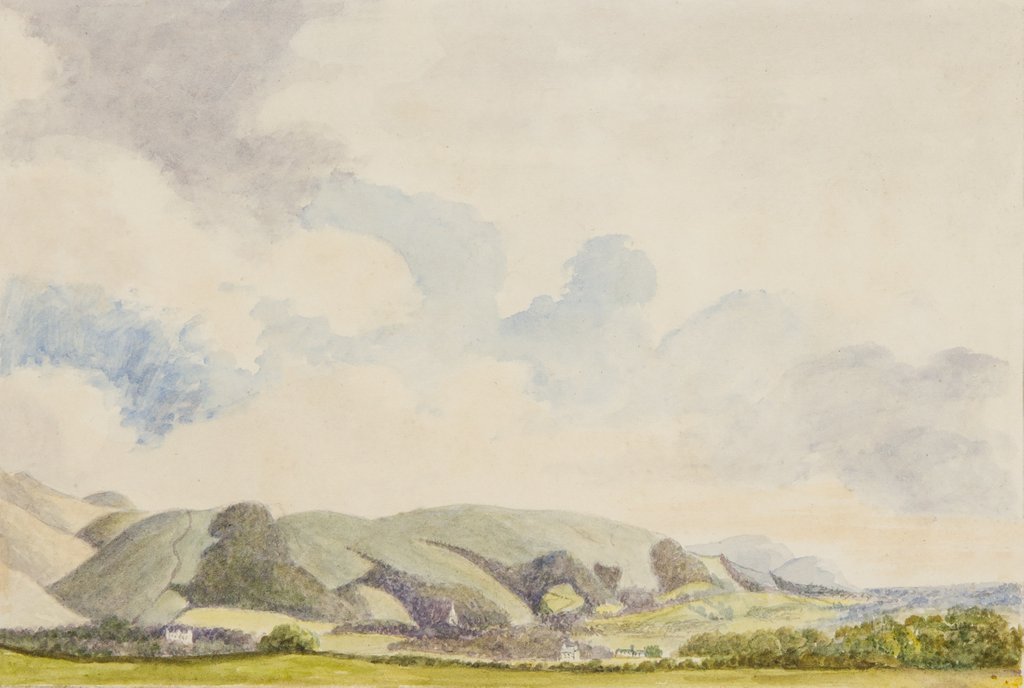 Detail of Range of Hills in the North by Unknown