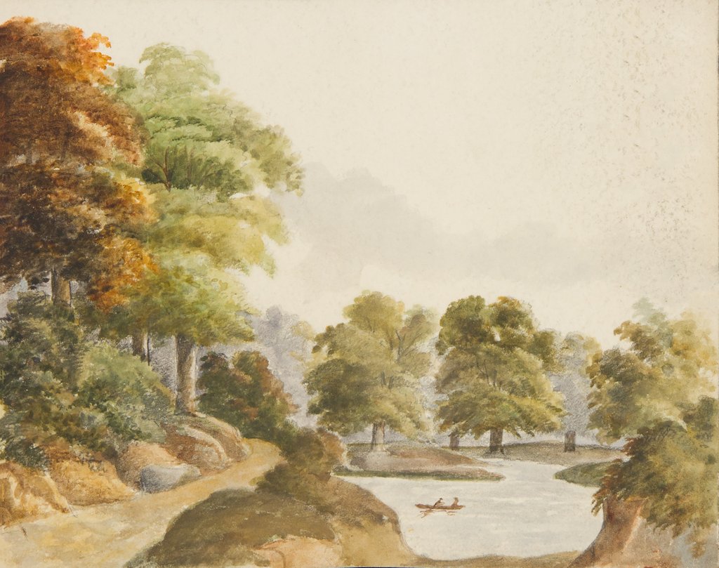 Detail of Manx landscape by Unknown
