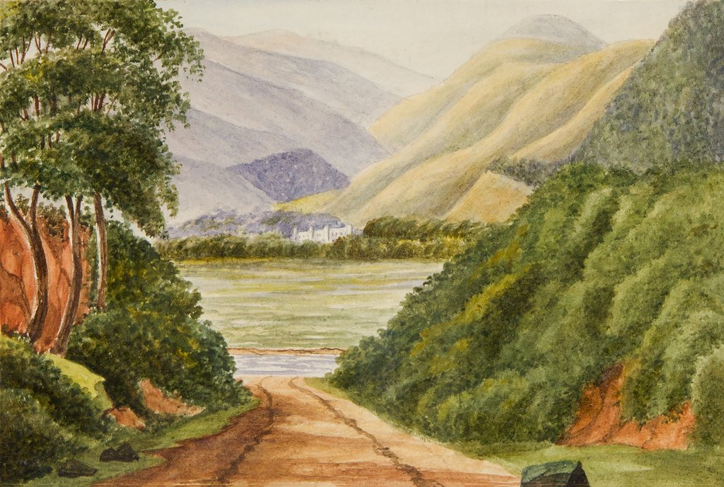 Detail of Milntown and the Mountain by Unknown