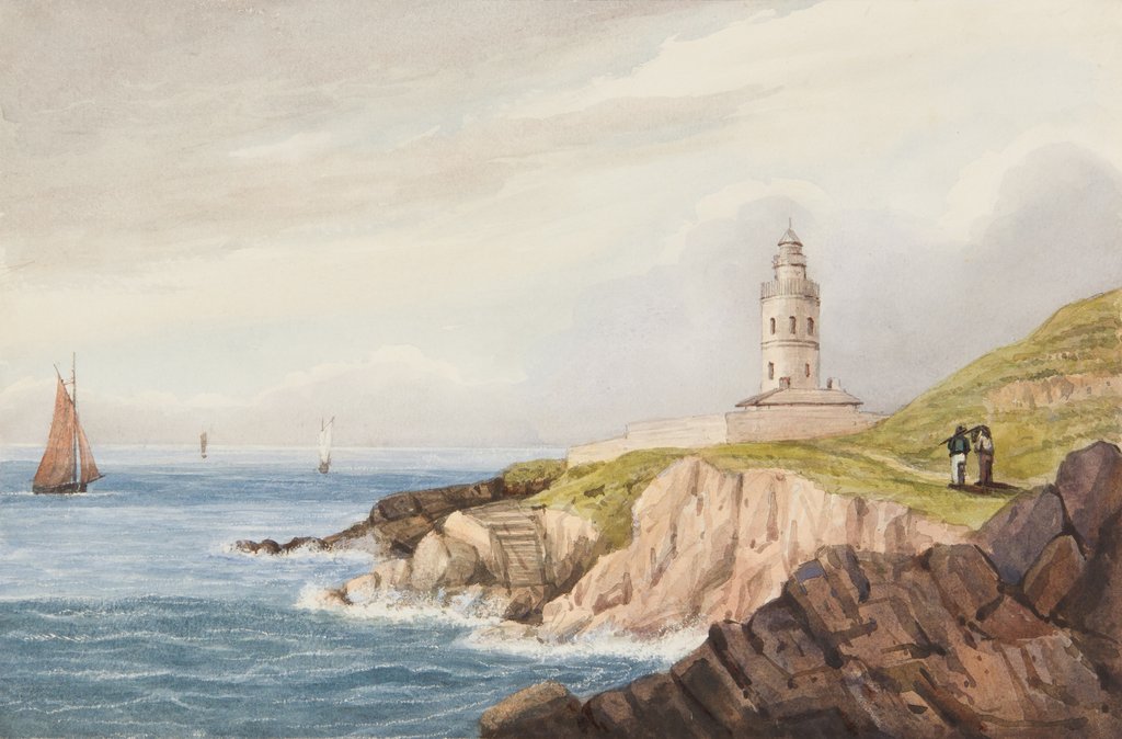 Detail of Douglas Lighthouse by Emily M. Fane