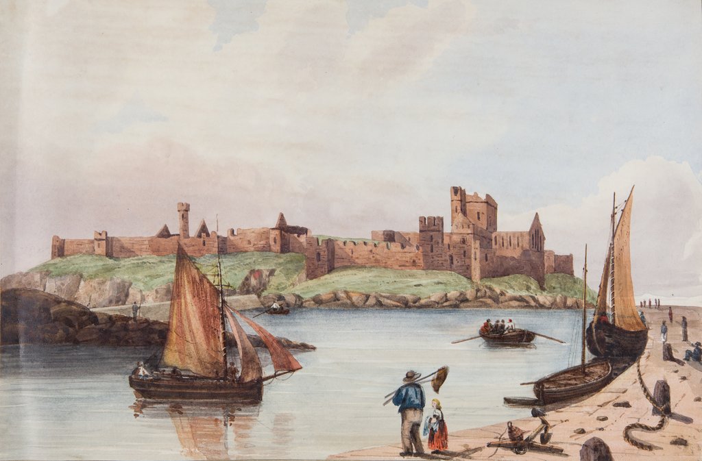 Detail of Peel Castle by Emily M. Fane