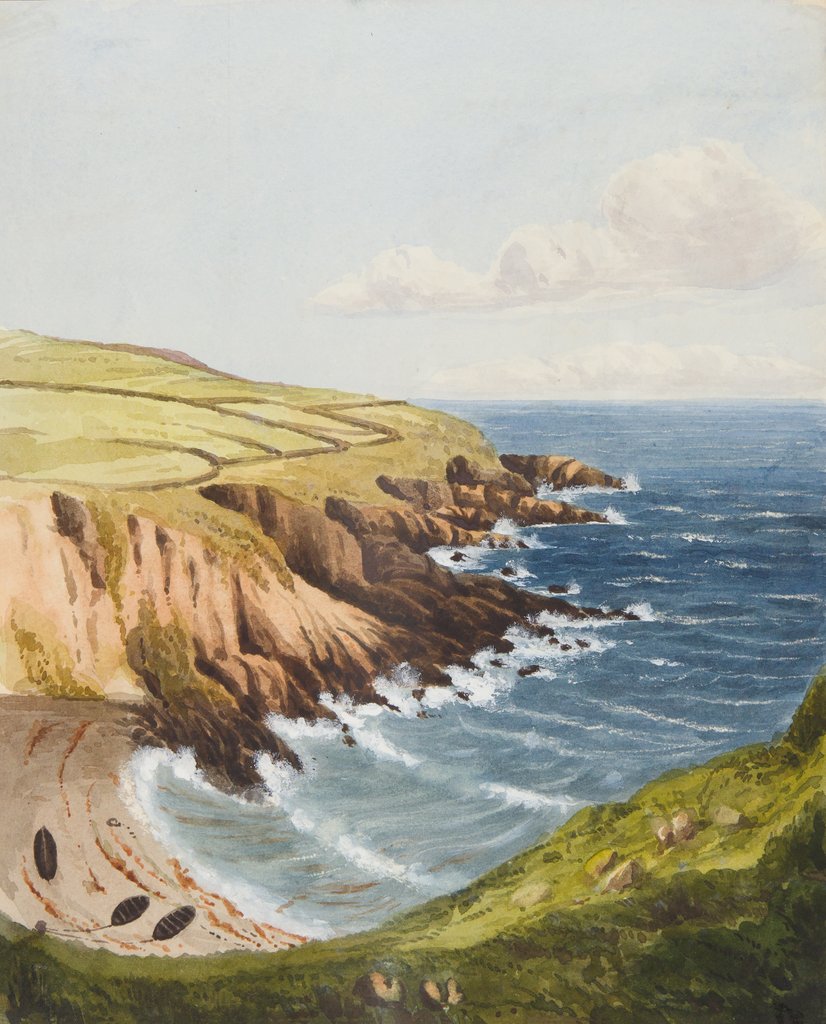 Detail of Kirk Onchan Bay by Emily M. Fane