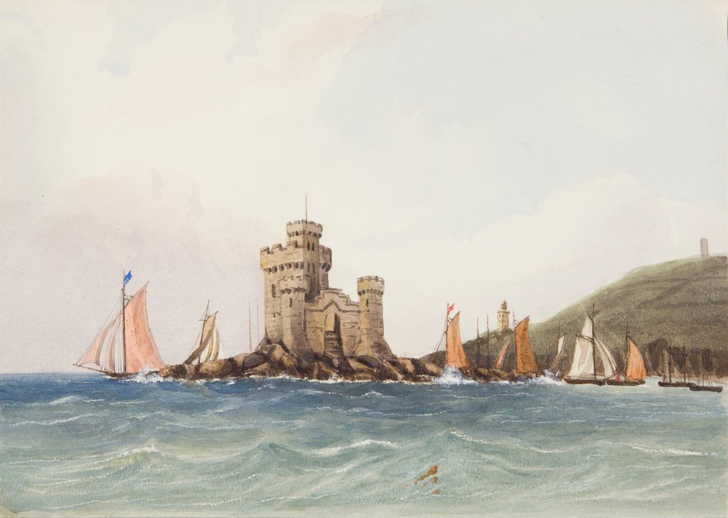 Detail of Tower of Refuge by Emily M. Fane