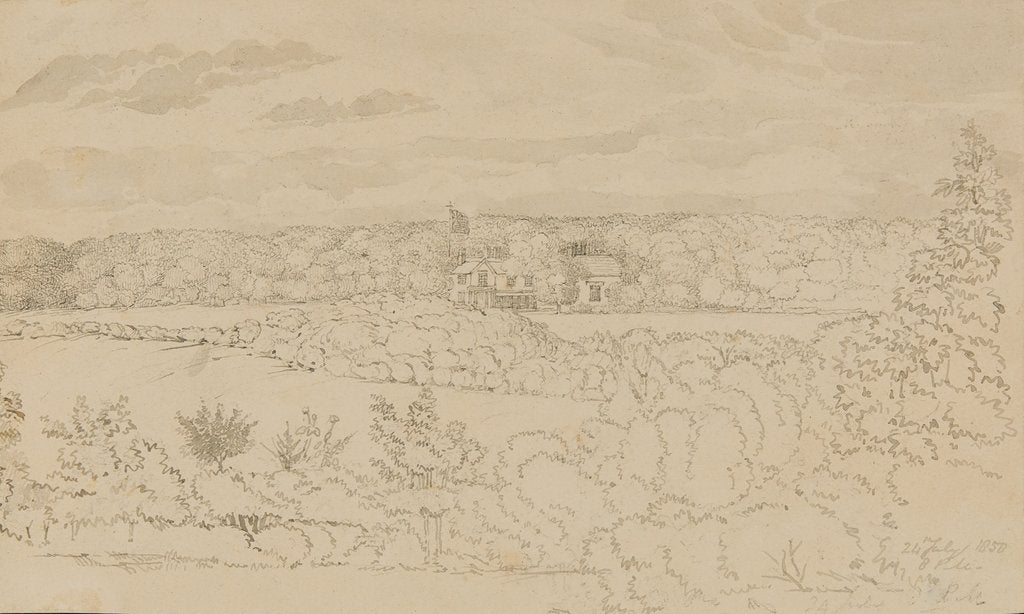 Detail of Residence of the Deemster J.J. Heywood Esq. Bemahague, Onchan, Isle of Man by Wallis