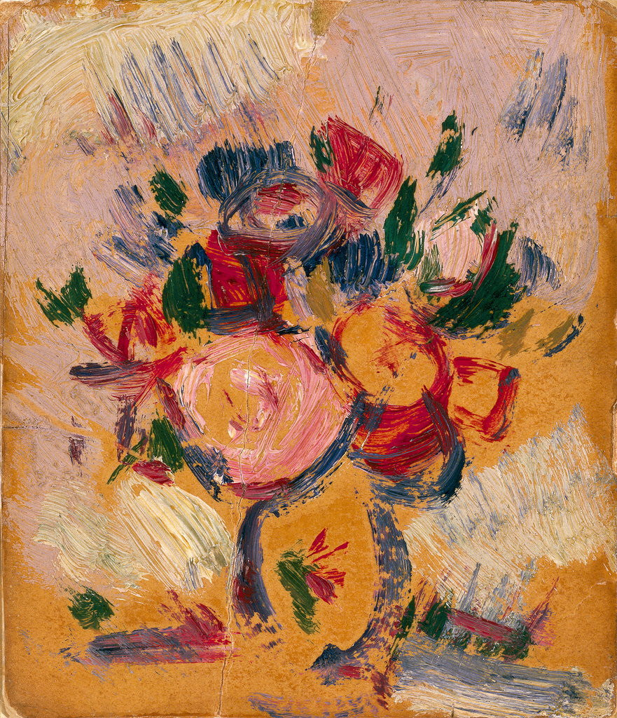 Detail of Vase of Flowers by John Duncan Fergusson