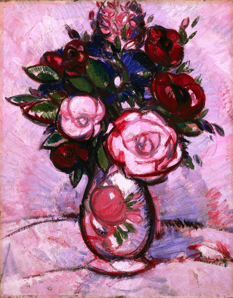 Detail of Bouquet by John Duncan Fergusson