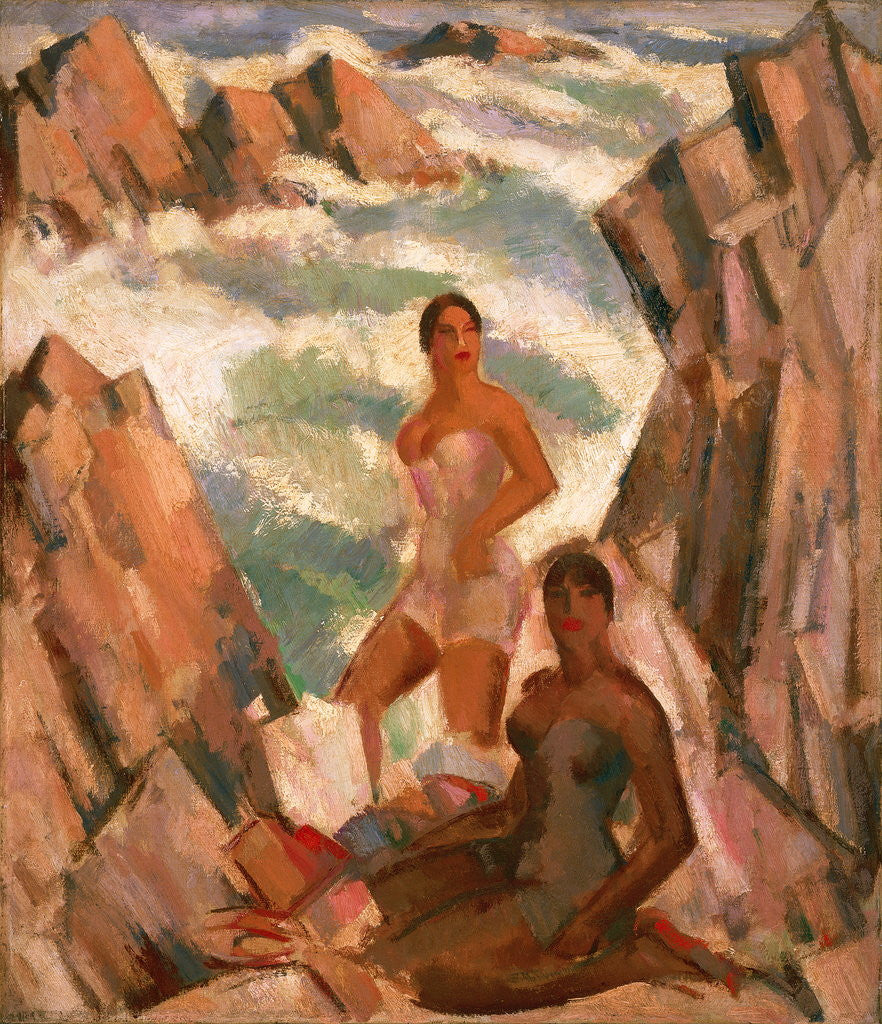 Bathers: The Breeze by John Duncan Fergusson