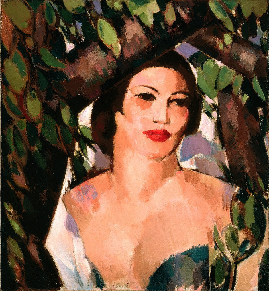Detail of The Branches by John Duncan Fergusson