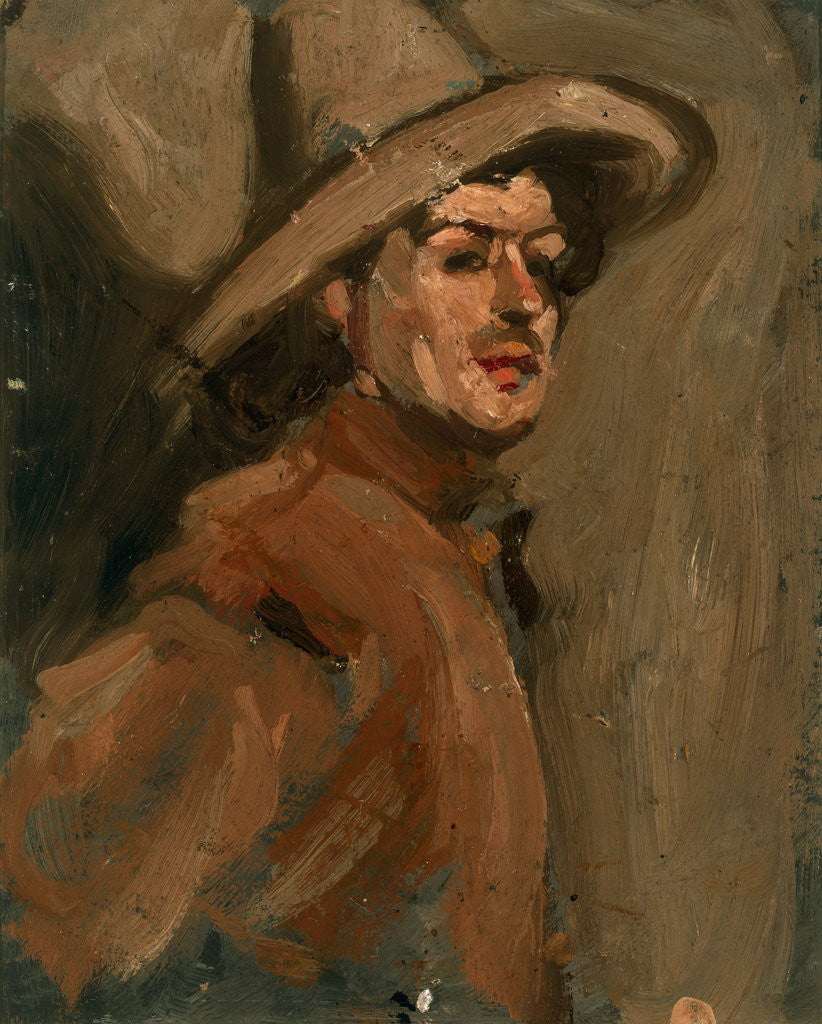 Detail of Spaniard by John Duncan Fergusson