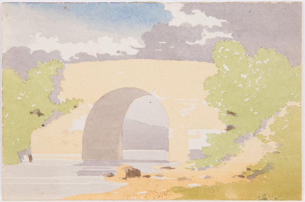 Detail of Bridge by John Miller Nicholson
