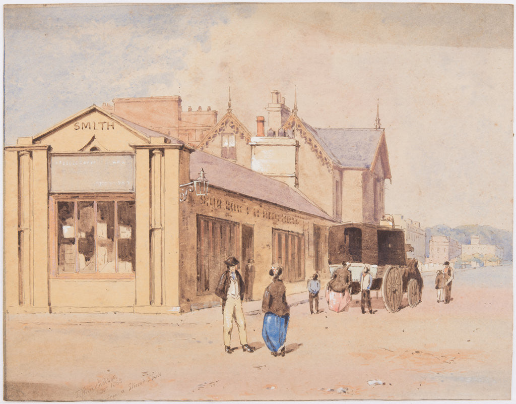 Detail of Douglas Promenade by John Miller Nicholson