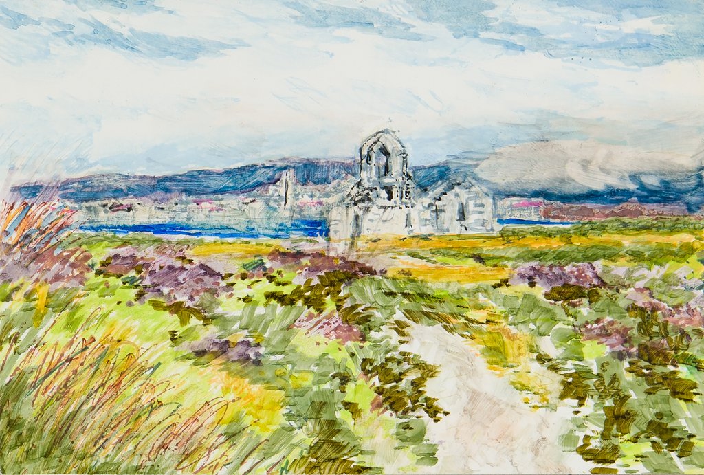 Detail of St Michael's Isle, Derbyhaven by Harold H. Cresswell