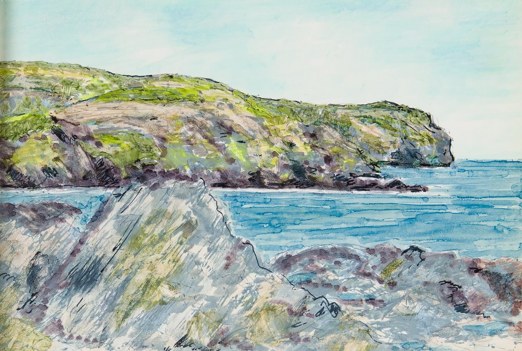 Detail of Spanish Head by Harold H. Cresswell