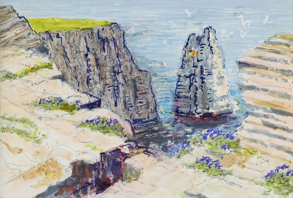 Detail of Kionee y Cleggan by Harold H. Cresswell