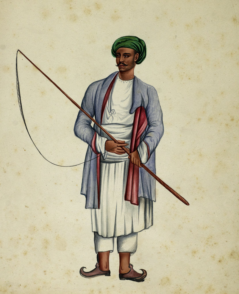 Detail of Horsebreaker by Indian School