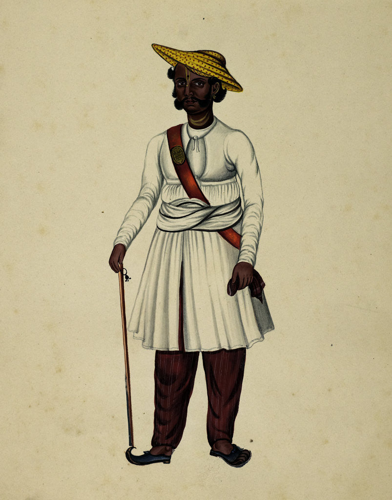 Detail of Peon by Indian School