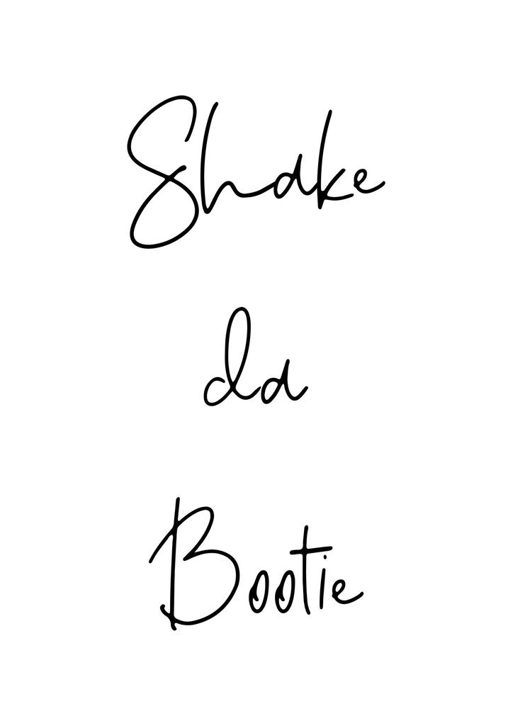 Detail of Shake da bootie by Joumari
