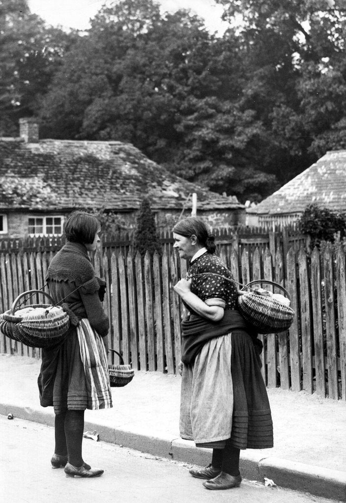 Detail of Arbroath fisherwomen by Associated Newspapers