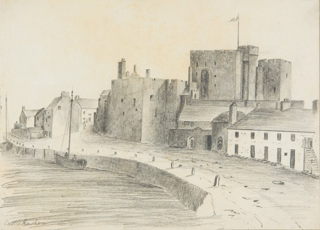 Detail of Castle Rushen by Unknown