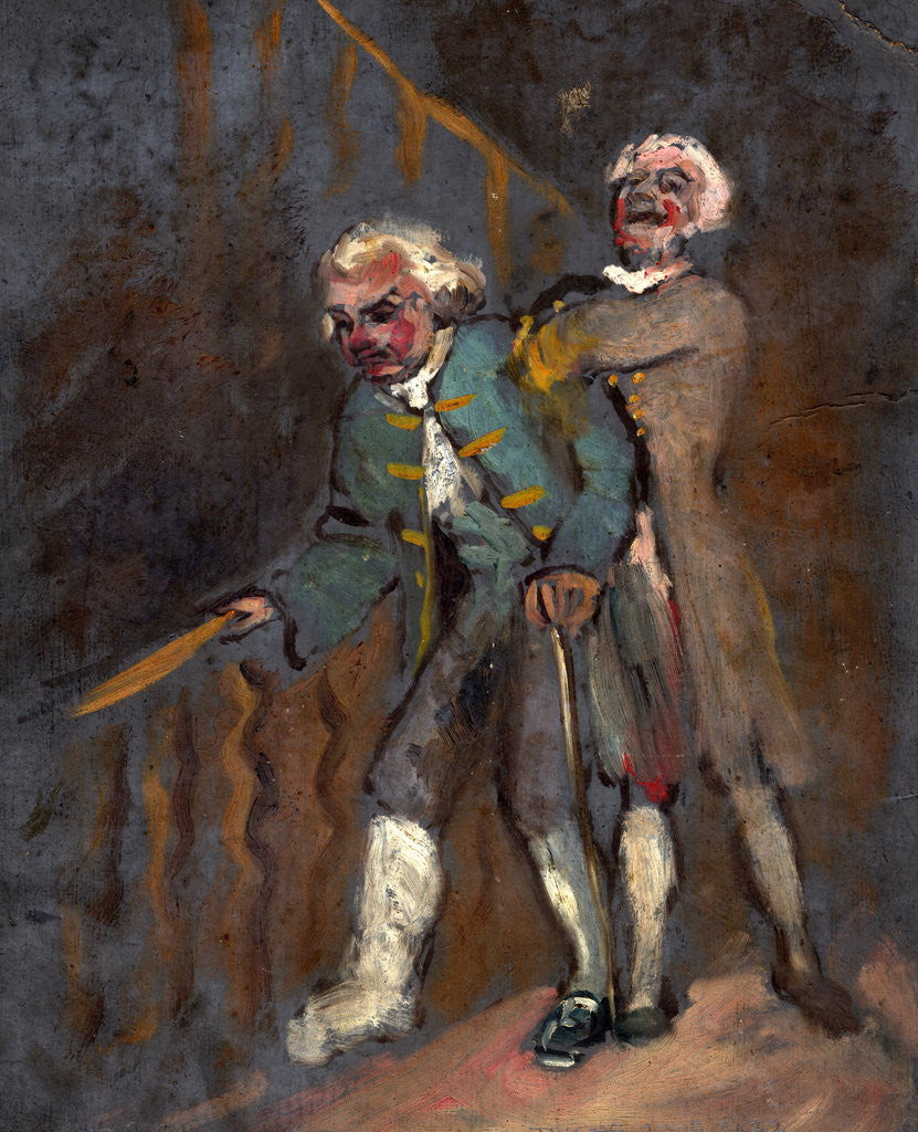 Detail of Both sides of support: side two by Ralph Hedley