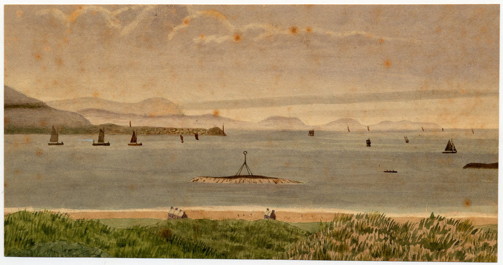 Detail of Mouth of The Dee by Robert Evans Creer