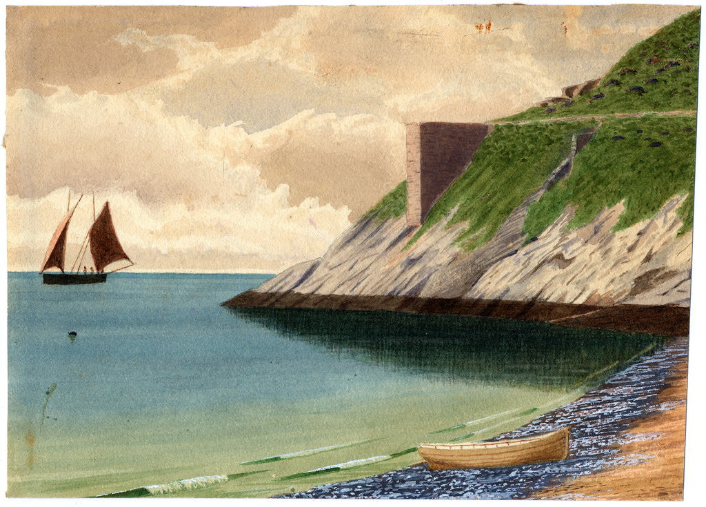 Detail of Port e Vullen Bay by Robert Evans Creer