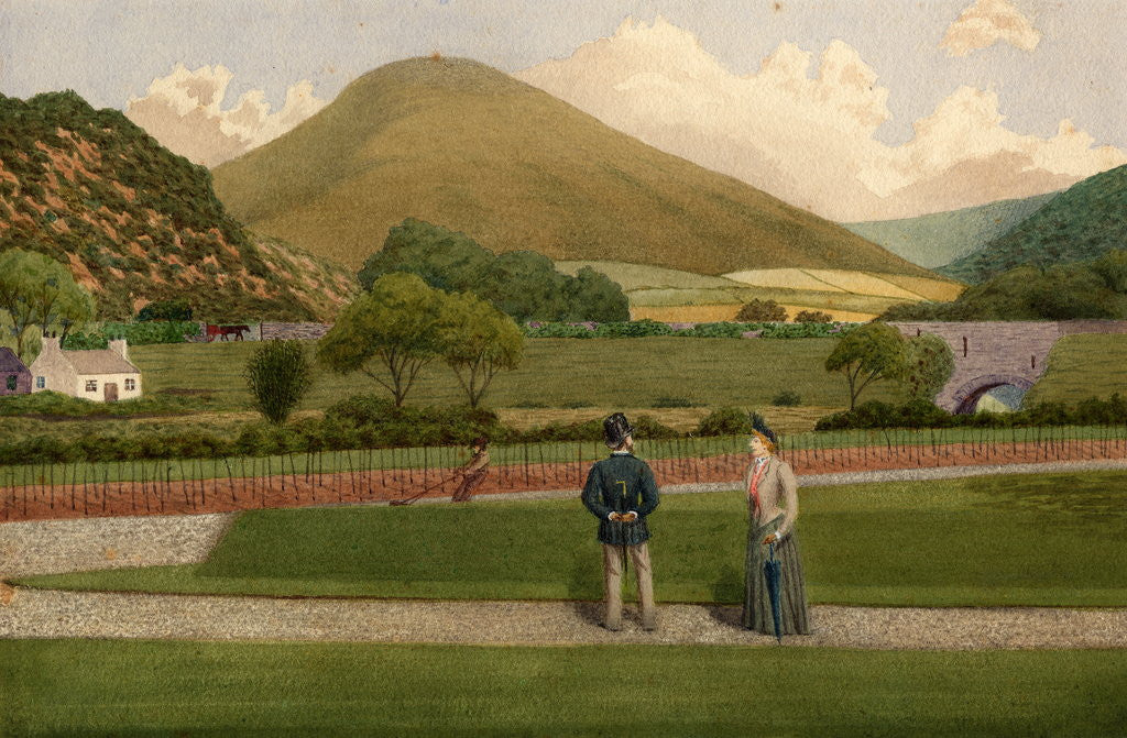 Detail of Glen Wyllin by Robert Evans Creer