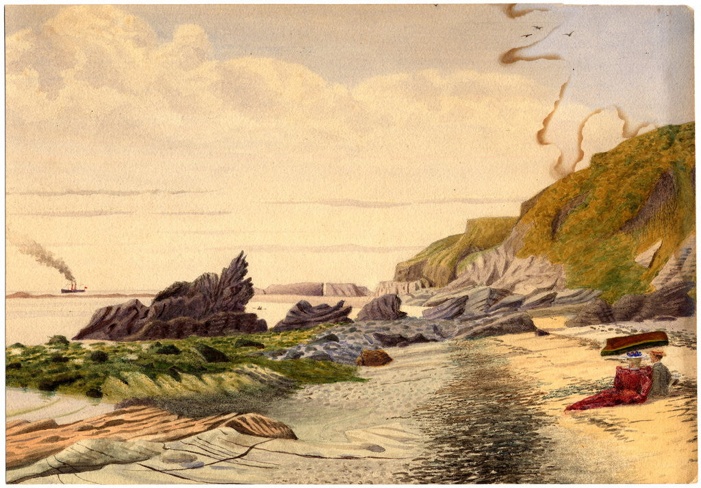 Detail of Mr Quirk's Balladha Beach, Dalby by Robert Evans Creer