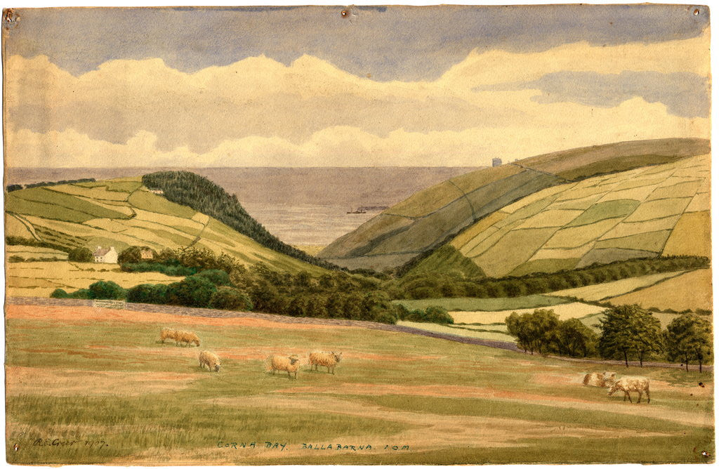 Detail of Cornaa From Ballabarna by Robert Evans Creer