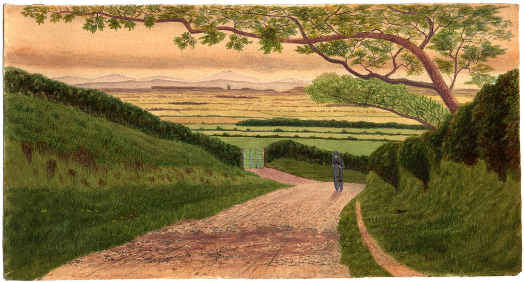 Detail of View Near Tranmere by Robert Evans Creer