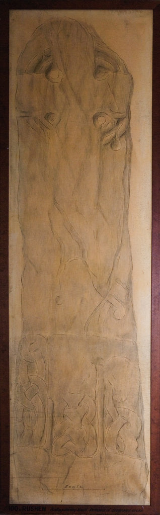 Detail of Clagh Ard Cross Slab by Philip Moore Callow Kermode