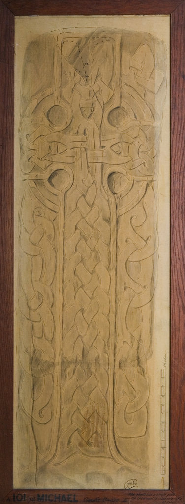 Detail of Gaut's Cross Slab by Philip Moore Callow Kermode