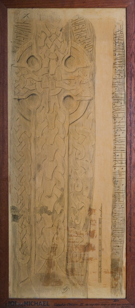 Detail of Gaut's Cross Slab by Philip Moore Callow Kermode