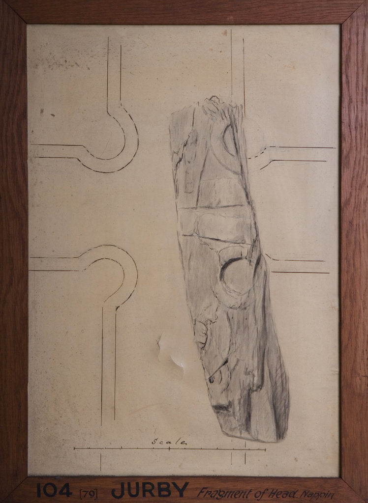 Detail of Jurby Cross Slab by Philip Moore Callow Kermode