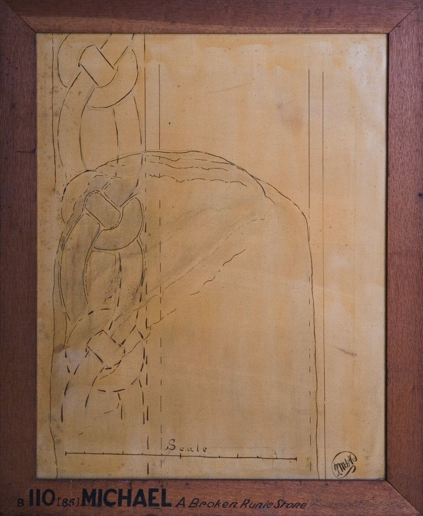 Detail of Kirk Michael Cross Slab by Philip Moore Callow Kermode