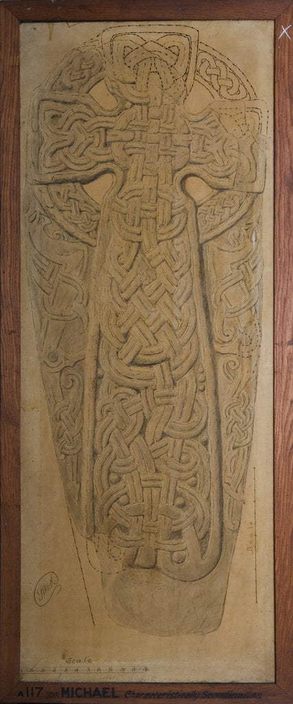 Detail of Dragon Cross Slab by Philip Moore Callow Kermode