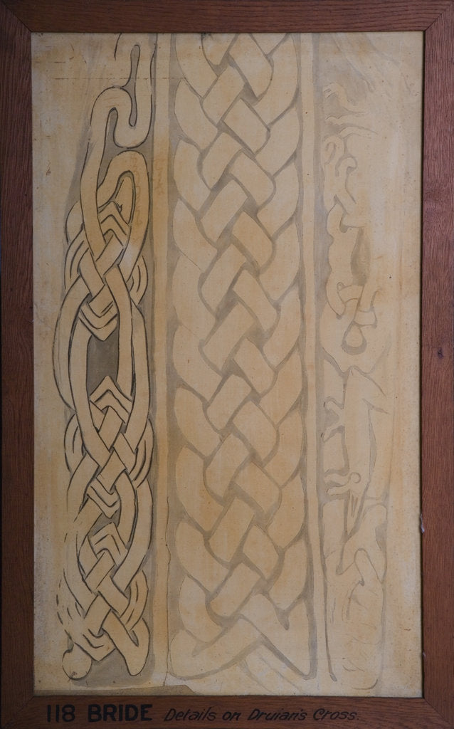 Detail of Druian's Cross Slab by Philip Moore Callow Kermode