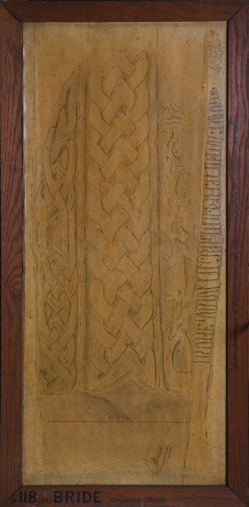 Detail of Druian's Cross Slab by Philip Moore Callow Kermode