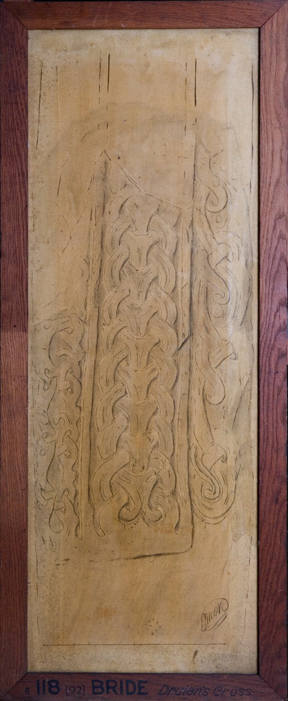 Detail of Druian's Cross Slab by Philip Moore Callow Kermode
