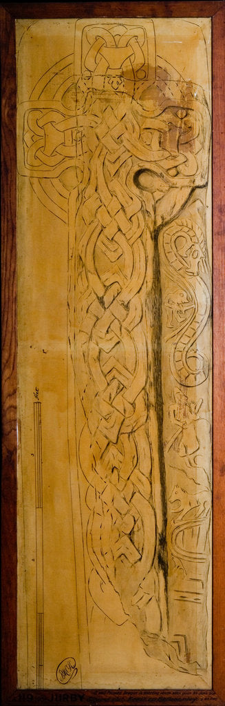 Detail of Sigurd Cross Slab by Philip Moore Callow Kermode