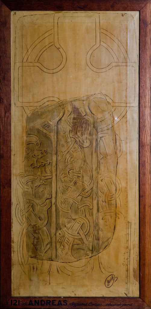 Detail of Sigurd Cross Slab by Philip Moore Callow Kermode