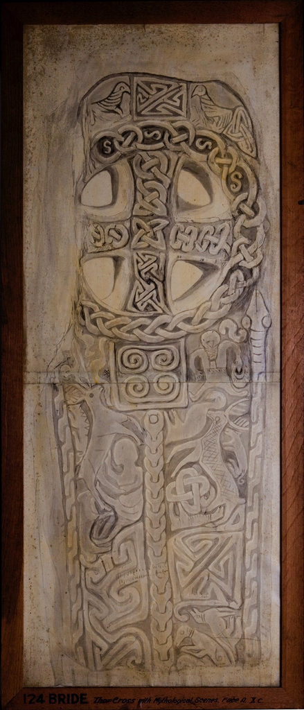 Detail of Thor's Cross Slab by Philip Moore Callow Kermode