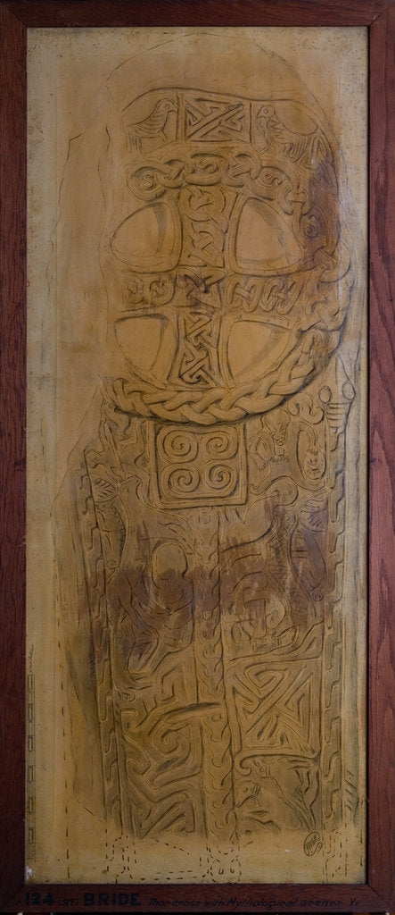 Detail of Thor's Cross Slab by Philip Moore Callow Kermode
