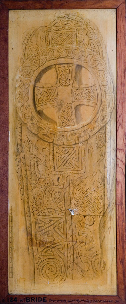 Detail of Thor's Cross Slab by Philip Moore Callow Kermode