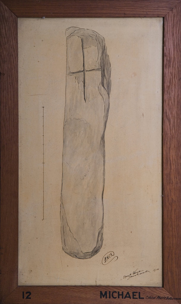 Detail of Cabbal Pheric Cross Slab by Philip Moore Callow Kermode