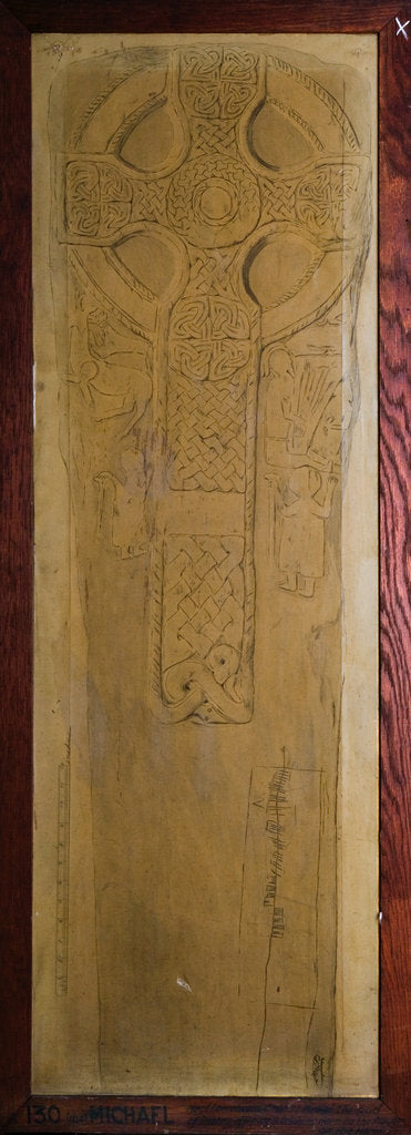 Detail of Mal Lumkun's Cross Slab by Philip Moore Callow Kermode