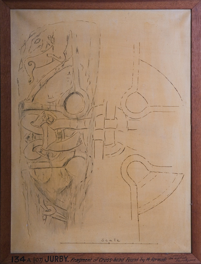 Detail of Jurby Cross Slab by Philip Moore Callow Kermode