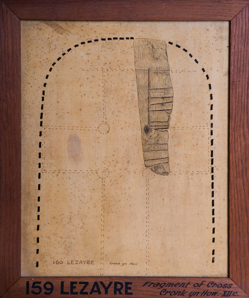 Detail of Cronk yn How Cross Slab by Philip Moore Callow Kermode