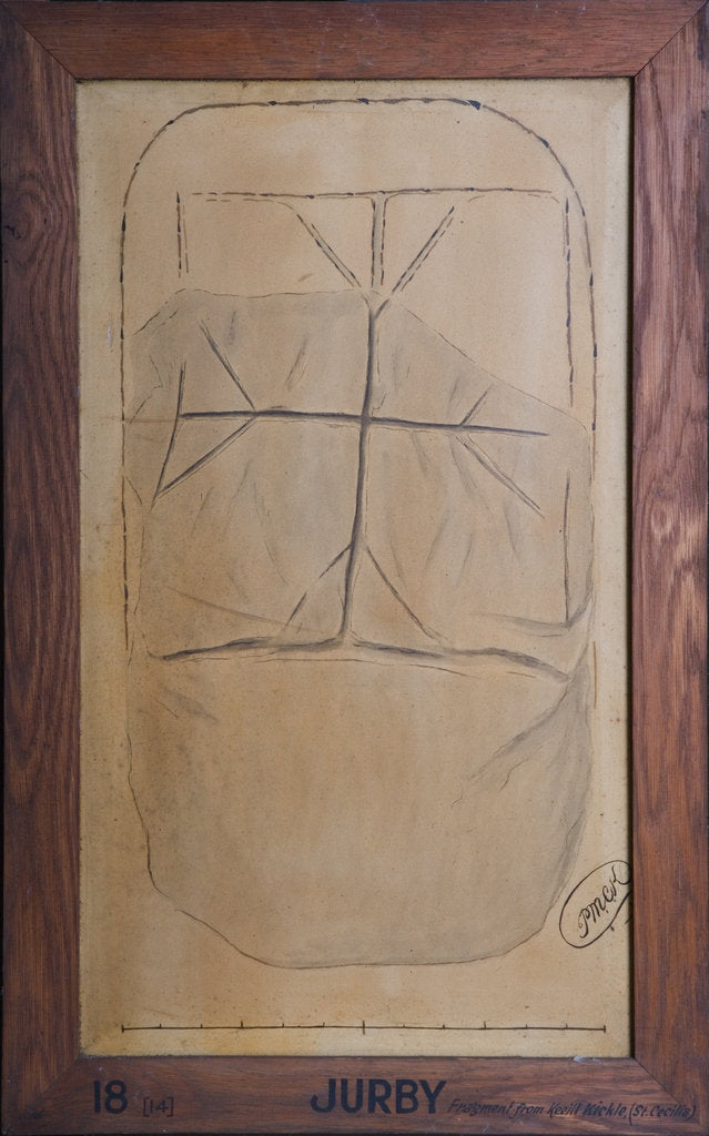 Detail of Keeill Pherick Cross Slab by Philip Moore Callow Kermode